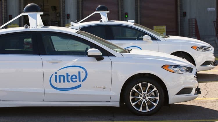 Intel driverless cars