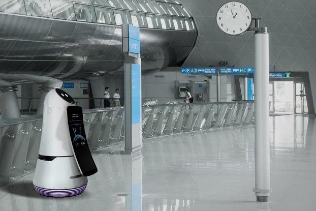 LG Airport Robot